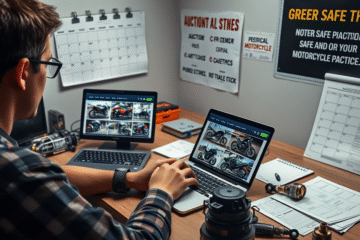 Bezpieczne zakupy motocykli z aukcji przez internet.