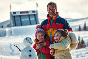 Jan Ziobro na skoczni narciarskiej przed zakończeniem kariery