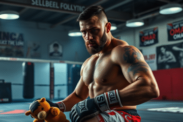 Selver Mahmić przygotowuje się do walki w oktagonie, honorując pamięć swojego syna Omara.