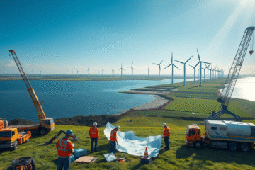 Pierwsza aukcja offshore w Polsce z projektem BC-Wind, który uzyskał 2 miliardy euro na budowę farmy wiatrowej.