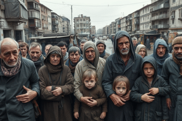 Ubóstwo w Rosji dotyka znacznej części populacji, co prowadzi do trudnych warunków życia.