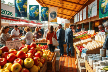 Wizualizacja cen żywności w 2026 roku, przedstawiająca prognozy dotyczące spadku inflacji oraz zmian w kategoriach takich jak jaja i polskie owoce.