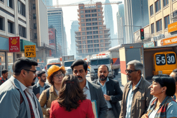 Ilustracja przedstawiająca wzrost cen w sektorach gospodarki.