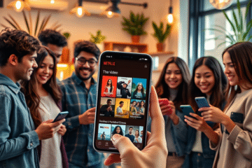 Nowa aplikacja mobilna Netflix z pionowymi filmami inspirowanymi formatem TikToka.