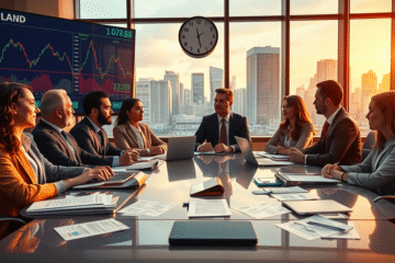 Wizualizacja zmian stóp procentowych w Polsce oraz wpływu sytuacji gospodarczej na politykę monetarną.