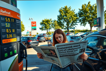 Ceny paliw latem 2023 roku z prognozowanymi wzrostami.