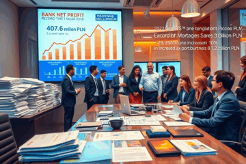 Bank Millennium osiągnął rekordowy zysk netto w II kwartale 2026 roku, zwiększając portfel kredytów i sprzedaż hipotek.