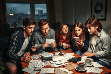 Młodzi ludzie w Polsce zmagają się z problemami finansowymi i długami.