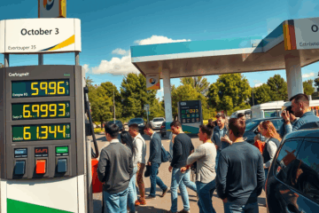 Spadek cen paliw na stacjach w Polsce, w tym Eurosuper 95, Super Plus 98 oraz Ekodiesel.